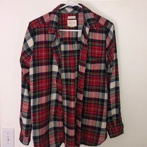American eagle boyfriend fit soft flannel